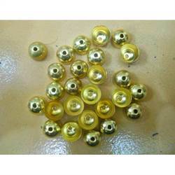 Round Brass Beads