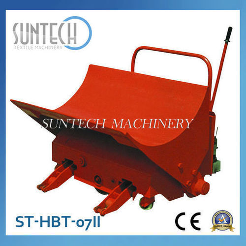 Hydraulic Cloth Roll Doffing Trolley For Big Capacity