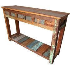 Recycled Wooden Corner Tables