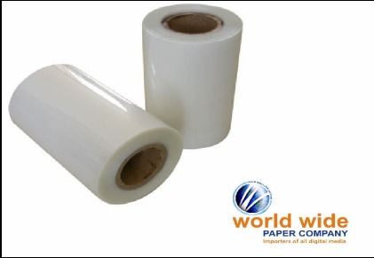 Thermal Lamination Roll In Bopp And Pet Application: Handle