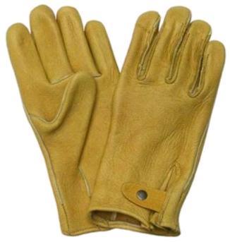 Heavy Duty Leather Gloves - Premium Quality Leather, Relaxing Comfort for All Sizes | Lightweight Design, Enhanced Grip