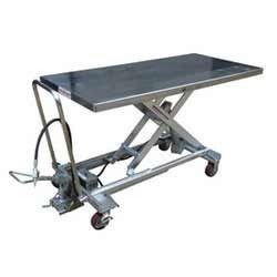 Pneumatic Scissor Lift Application: Machinery