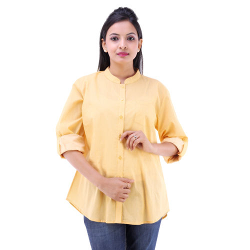 Women's Casual Wear Simple Cotton Shirt