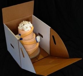  कैसल केक बॉक्स