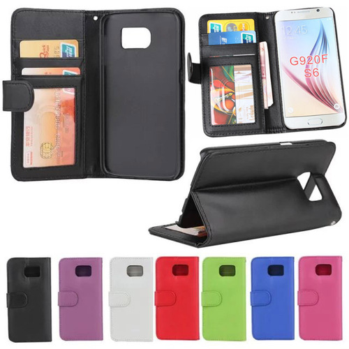 Leather Mobile Cases For Galaxy S6 and Galaxy S6 Edge