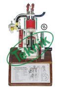 Sectional Working Model of 4 Stroke Petrol Engine