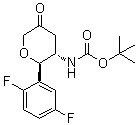 N-[(2r,3s)-2-(2,5-Difluorophenyl)Tetrahydro-5-Oxo-2h-Pyran-3-Yl]Carbamic Acid 1,1-Dimethylethyl Ester