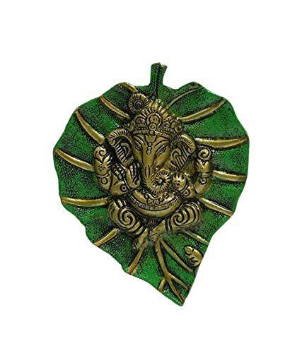 Green Patta Ganesh Wall Hanging