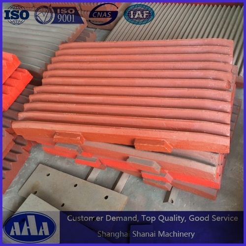 High Manganese Steel Casting Shanbao Jaw Plate