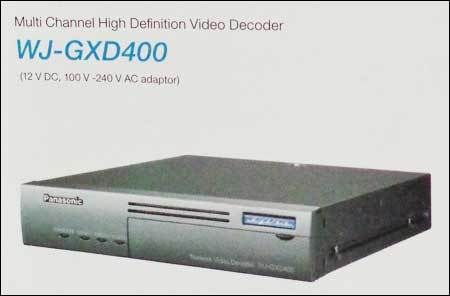 Multi Channel High Definition Video Decoder (WJ-GXD400)