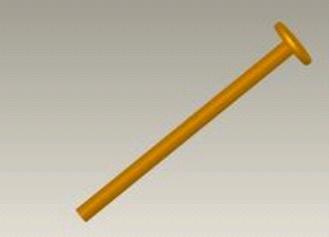 ब्रास और कॉपर फास्टनिंग पिन