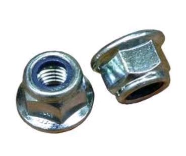 Flanged Nylock Nuts