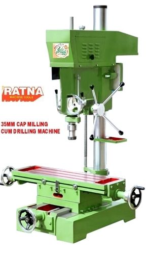 35 MM Cap Milling Cum Drilling Machine