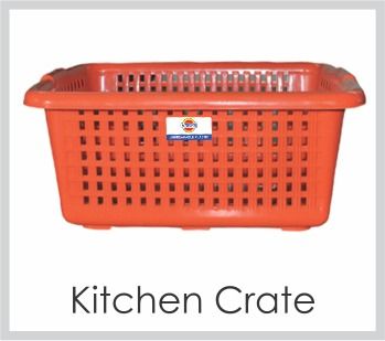 Plastics Kitchen Crate Application: Industrial