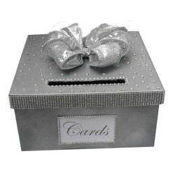 Silver Card Box