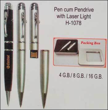 Pen cum Pendrive with Laser Light (H-1078)