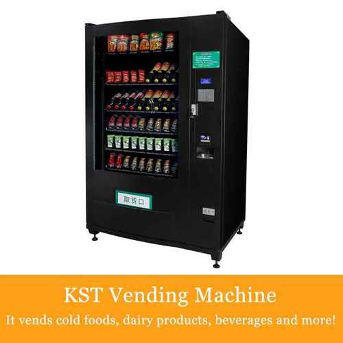 Cold Food And Beverages Soda And Candy Vending Machine