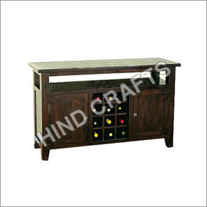 Sheesham Wood Wine Cabinet