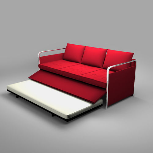 Ana Red with Back Support and Extra Pull-Out Bed