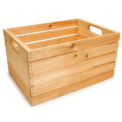 Wooden Crate Box