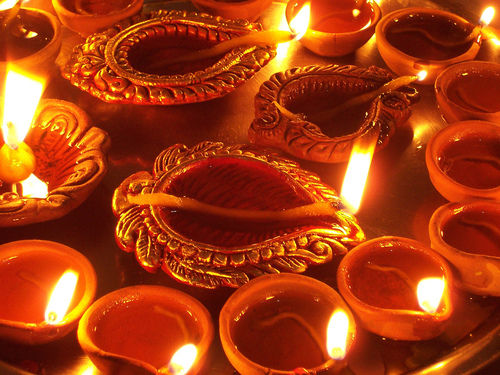 Diwali Rangoli Candle