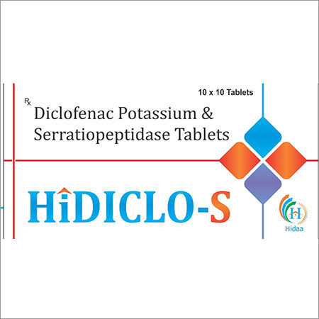 Diclofenac Potassium Serrtiapeptidase