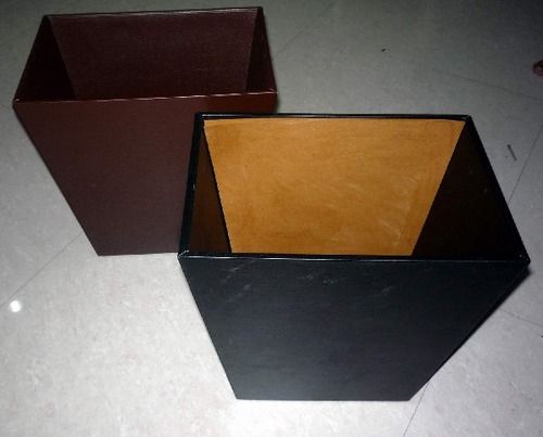 Leather Office Dustbins (CII 07)