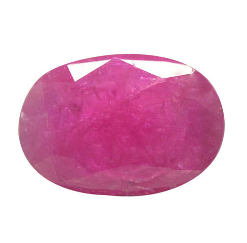 Ruby Gemstone in Oval Shape