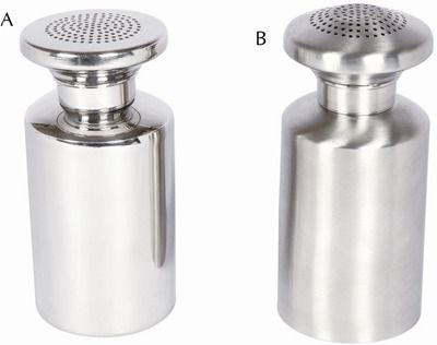 Stainless Steel Salt Shakers