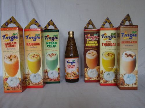 Tingle Dry Fruit Syrups