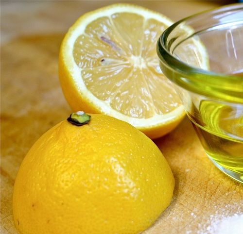 Flavored Olive Oil with Lemon