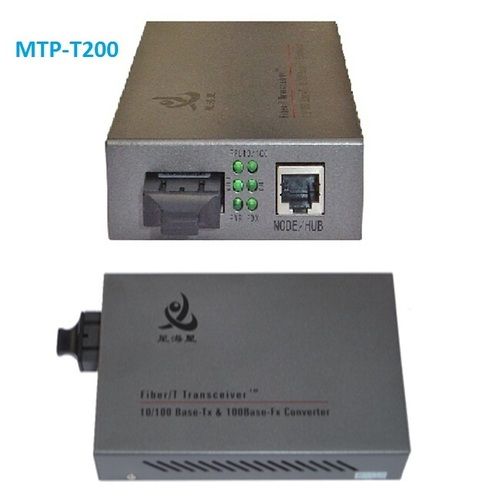 Fiber to 1*10/100Base-TX, 1*100Base-FX Media Converter