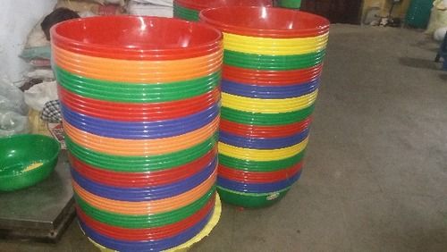 Multicolored Plastic Tasla