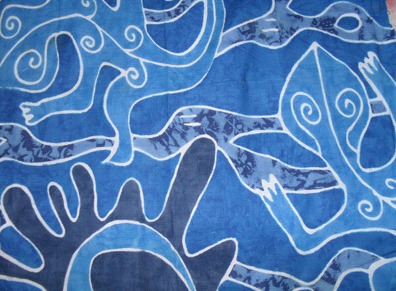 पॉपलिन टाई और डाई फैब्रिक्स प्रिंट