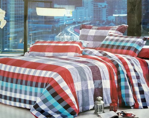 Printed Double Bed Sheet Multicolour