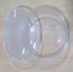 White Color Round Shape Containers 150 Ml for Packing Food Items