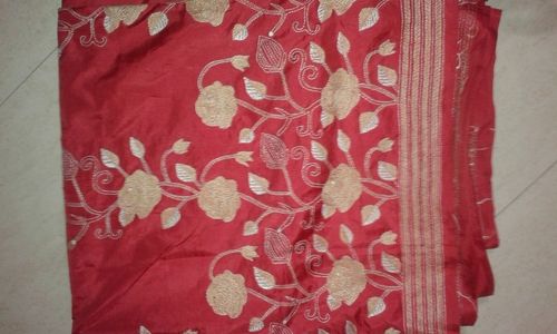 Kantha Stitch Saree