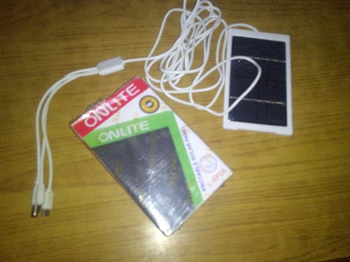 Solar Mobile And Emergency Light Charger