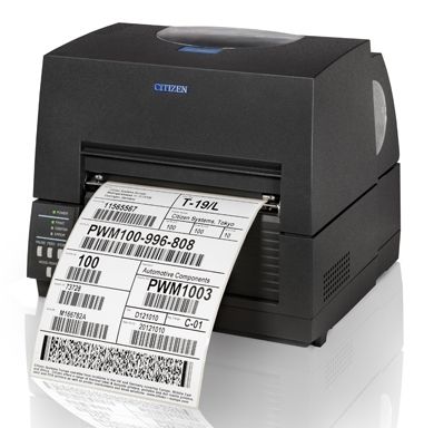 CITIZEN CL-S6621 6" Wide Barcode Printer