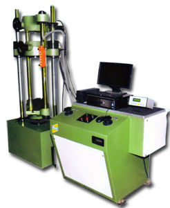 Universal Testing Machine with Hydraulic Grip