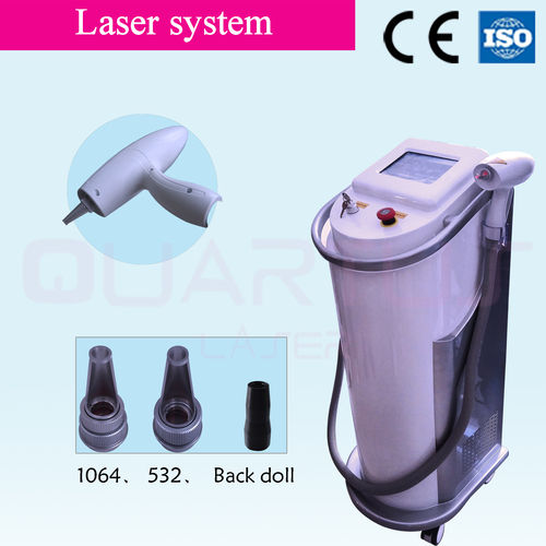 Red Beam Light ad Indicator Q-Switch ND:YAG Laser