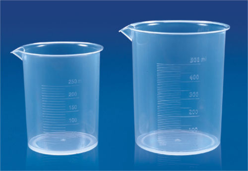 Beaker Plastics 50 ml 100 ml 150 ml 250 ml 500 ml Plastics