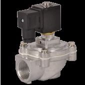 Dust Collector Solenoid Valve - 1/2" to 4" Screwed | High-Speed Diaphragm Operation, Fast On-Off Functionality, Remote Pilot Capability