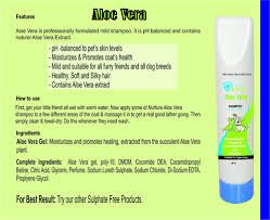 Aloe Vera Pet Shampoo