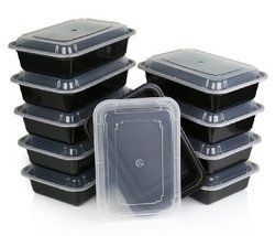 Disposable Plastic Containers - Premium Quality Material | Versatile, Lightweight, Leak-Resistant Design for Various Uses