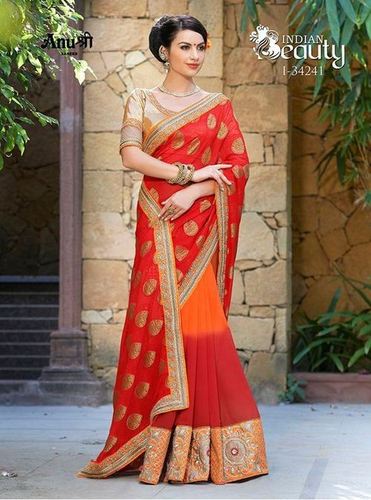 Indian Beauty Designer Saree - ASI34241