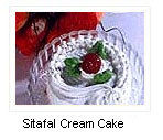 Sitafal Cream Cake 