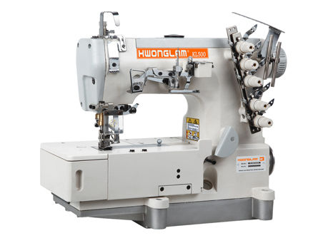 Direct Drive Flat Bed Interlock Sewing Machine (Kl-500-01Cb)