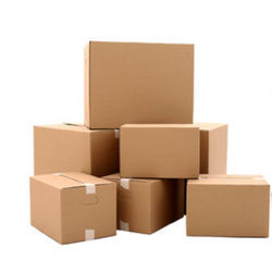 Packed Corrugated Box - High Quality Paper Sheets, Smooth Finish, Lightweight, Eco-Friendly Solution for Moving and Shipping