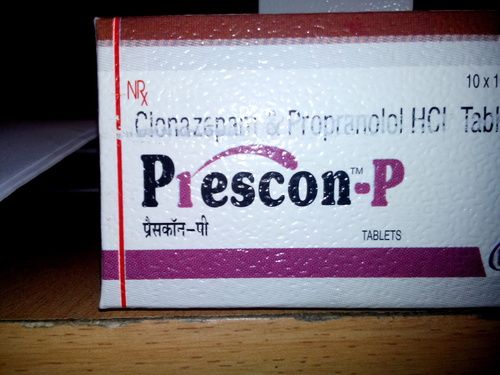 Propranolol Hcl Tablets (Prescon-p)